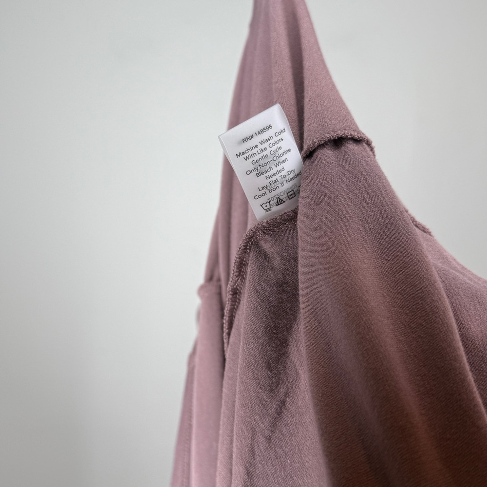 Universal Standard Liquid Jersey Crew Neck Dolman Sleeve Top Brown XS‎ 10-12 - Picture 5 of 5